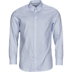 Selected Ανδρικό Πουκάμισο Βαμβακερό Μακρυμάνικο Slim Fit Γαλάζιο 16088365