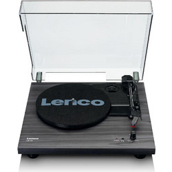Lenco LS-10 Πικάπ με Ηχεία & Προενίσχυση Black