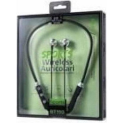 Ellietech BT110 Ακουστικά Bluetooth In Ear Ανθεκτικά στο Νερό Black Silver