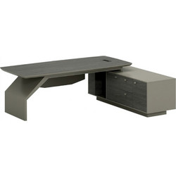 HomeMarkt Επαγγελματικο Lux Series Γωνιακό Επαγγελματικό Γραφείο Ξύλινο 240x180x75cm HM2118