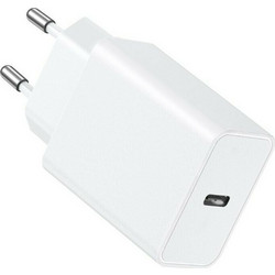 Veger Φορτιστής Χωρίς Καλώδιο με Θύρα USB-C 25W Power Delivery & Quick Charge 3.0 White VLS2501