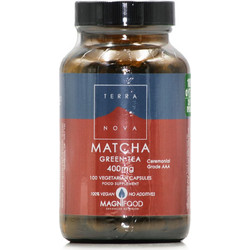 TerraNova Matcha Green Tea 400mg 100 Κάψουλες