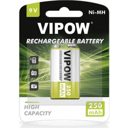 Vipow Rechargeable 9V 250mAh 1τμχ