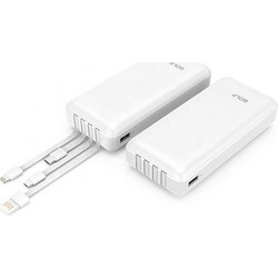 Golf L206 Power Bank 20000mAh με Θύρα USB-A White