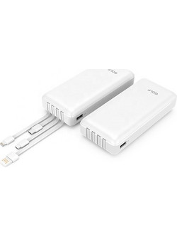 Golf L206 Power Bank 20000mAh με Θύρα USB-A White