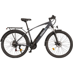 Nilox Doc X7 Plus Ηλεκτρικό Ποδήλατο Trekking 27.5" 250W με 21 Ταχύτητες και Δισκόφρενα Μαύρο