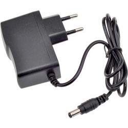 Τροφοδοτικό led με τάση εξόδου 5V 2Α σε μαύρο χρώμα, Μήκος καλωδίου 90 cm - Aria Trade