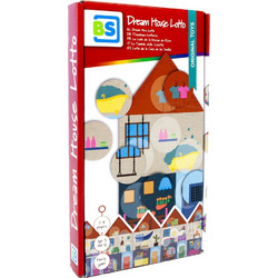 BS Toys Dream House Lotto Επιτραπέζιο Παιχνίδι για Παιδιά 3+ Ετών για 2-4 Παίκτες