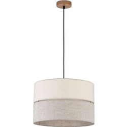 TK Lighting Eco 5772 Κρεμαστό Φωτιστικό Οροφής E27 Γκρι