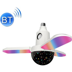 ZSCPH-001 40W πολυλειτουργικό Bluetooth RGB πολύχρωμο τρίφυλλο μουσικό φως ατμόσφαιρας, μέγεθος: (Μπλε) (OEM)