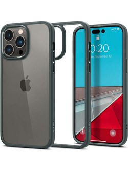 Spigen Ultra Hybrid Back Cover Abyss Green (iPhone 14 Pro)