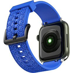 Hurtel Watch Strap Y Λουράκι Σιλικόνης Blue (Apple Watch 42 / 44 / 45mm)