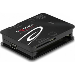 DeLOCK 91007 Card Reader USB-A 2.0 για SD / microSD / Compact Flash / xD / Memory Stick / Micro (M2)