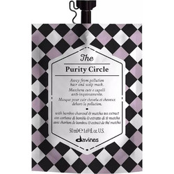 Davines The Purity Circle Μάσκα Μαλλιών για Προστασία Χρώματος & Επανόρθωση 50ml
