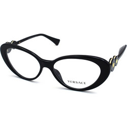 Versace VE3331U GB1 Γυναικείος Σκελετός Γυαλιών Οράσεως Κοκάλινος Μαύρος