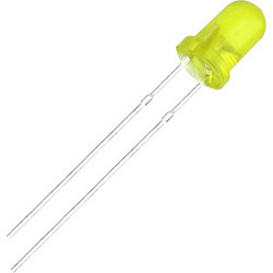 RL50-HY213 Led 5mm κίτρινο χρώμα