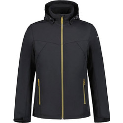 Icepeak New Brimfield Αθλητικό Ανδρικό Μπουφάν Χειμωνιάτικο Softshell Μαύρο 257970682I-991
