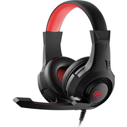 Havit H2031d Gaming Headset Over Ear Black Red