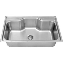 Mouhoti MT8050B2 Επικαθήμενος Νεροχύτης Inox 80x50cm