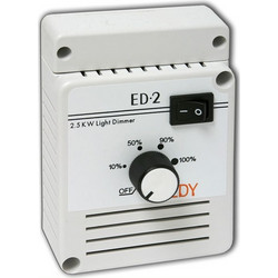 Ρυθμιστής φωτισμού - DIMMER ΕD-2 λευκό 230V 2,5KW ωμικών φορτίων επιτοίχιος - 200.1002