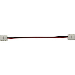 Συνδετήρας διπλός 2 καλωδίων για ταινία LED 10mm μονόχρωμη - CON-00412
