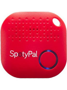 SpotyPal Anti-Lost Tracker Apple Find My / Google Find My Device Red 1 Pack