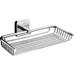 Karag Quattro Σπογγοθήκη Επιτοίχια Inox Ασημί 4304 3800201580632