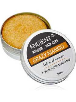 Ancient Wisdom Crazy Mango Solid Shampoo Bar 60gr