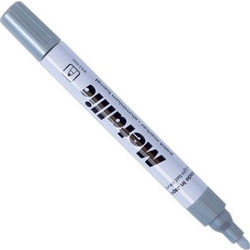 Centropen μαρκαδόρος ανεξίτηλος μεταλ. ασημί 1,5-2,5mm - 10 ΤΕΜ