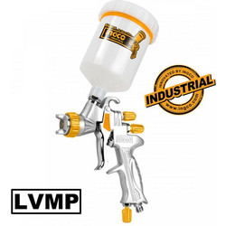 INGCO Πιστόλι Βαφής Αέρος LVMP Άνω Δοχείο 600cc (ASG1065)