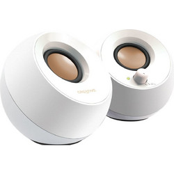 Creative Pebble Ηχεία Υπολογιστή 2.0 4.4W White