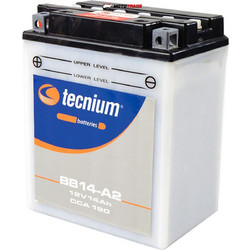 Tecnium Μπαταρία Μοτοσυκλέτας BB14-A2 190A 14Ah