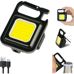 Mini 50723 Επαναφορτιζόμενος Φακός Μπρελόκ Led Αδιάβροχος