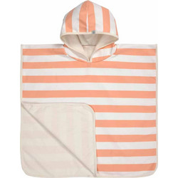 Laessig Block Stripes Peach Παιδικό Πόντσο Θαλάσσης Σομόν 60x60cm 1433003157