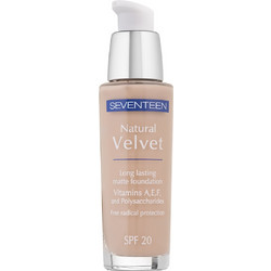 Seventeen Natural Velvet Longlasting Matte 04 True Beige Liquid Foundation 30ml