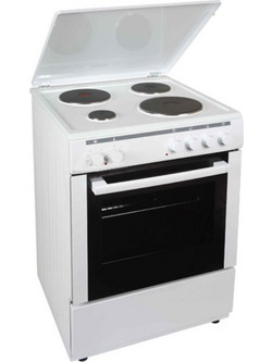 Carad ESW34082N Κουζίνα Ηλεκτρική 72lt με Εμαγιέ Εστίες 60cm