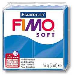 STAEDTLER ΠΗΛΟΣ 6x57gr FIMO SOFT ΜΠΛΕ
