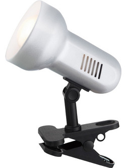 Φωτιστικό Γραφείου Μανταλάκι Basic 1xE27 R63 Max40W Μέταλλο Μαύρο