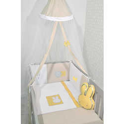 Miffy Des 64 Σετ Κούνιας Beige 3τμχ