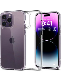 Spigen Crystal Hybrid Back Cover Crystal Clear (iPhone 14 Pro Max)