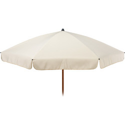Ομπρέλα Θαλάσσης (Φ220) K-M Με Προστασία UPF Cream X11000340