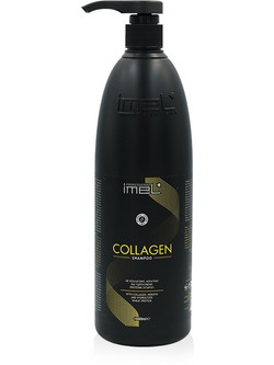 Imel Collagen Σαμπουάν για Όγκο & Επανόρθωση για Λεπτά Μαλλιά 1lt