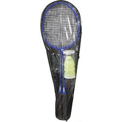 Amila Σετ Ρακετών Badminton 605 με Πολύχρωμα Φτερά (98527)