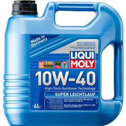 Liqui Moly Super Leichtlauf Συνθετικό Λάδι Αυτοκινήτου 10W-40 4lt