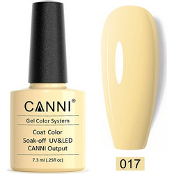 Canni 017 Cream Ημιμόνιμο Βερνίκι Νυχιών 7.3ml