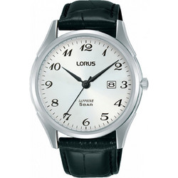 Lorus Classic Ανδρικό Ρολόι με Μαύρο Δερμάτινο Λουράκι RH949NX9