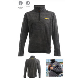 DEWALT DWC149-004 Μακρυμάνικο Φούτερ Εργασίας JONESBORO FLEECE Γκρι XXL
