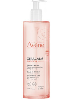 Avene XeraCalm Nutrition Cleansing Gel Αφρόλουτρο σε Gel για Ευαίσθητο Δέρμα 750ml