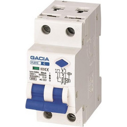 ΡΕΛΕ RCBO ΔΙΠΟΛΙΚΟ 32A 6KA 30mA 1+N GACIA TYPE AC