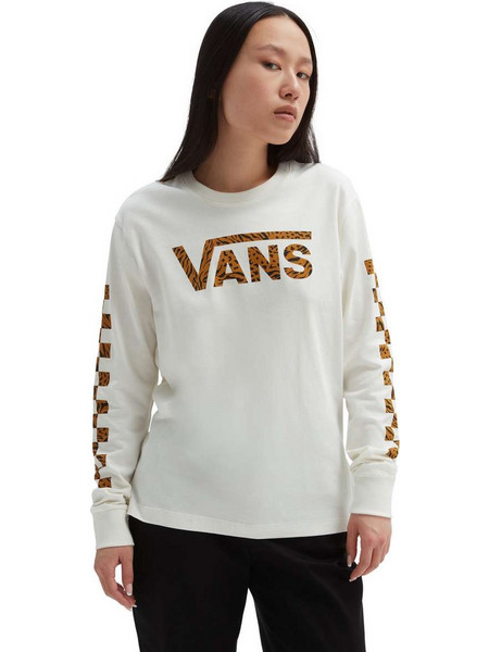 Vans ANIMASH LONG SLEEVE BOYFRIEND FIT T-SHIRT